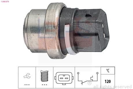 VW Датчик температуры воды Golf,Passat,Skoda,Audi,LT28-46 EPS 1.840.074