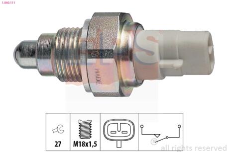 Датчик задний Toyota Auris, Avensis, Camry, Carina, Corolla, Hilux, Land Cruiser, RAV 4, Yaris EPS 1.860.111