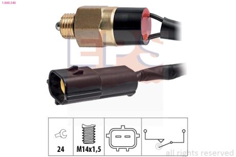 Датчик заднего хода Hyundai Tucson 18-20/i30 16- /Kia Ceed 1.4 18-/Sportage 1.6 15-22 EPS 1.860.346