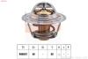 Термостат 88C Audi 80 Chevrolet Aveo Daewoo Espero, Nexia Opel Ascona B, Kadett A, Kadett C, Kadett C City, Kadett D, Manta B, Manta B CC Saab 96 VW Polo 1.0-1.6 09.62-05.08 1.880.470S