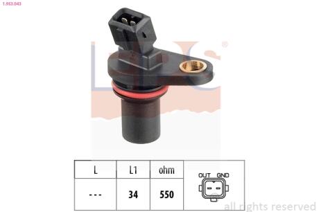 FORD Датчик оборотов двигателя Mondeo 93- EPS 1.953.043