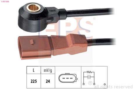 VW Датчик детонации Golf IV 1,6-1,8 SKODA Octavia EPS 1.957.036