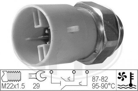 Термовмикач вентилятора радіатора ERA 330218 (фото 1)