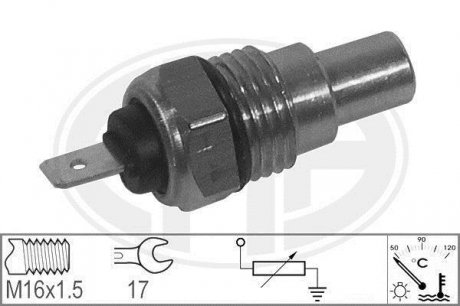 Датчик, температура охлаждающей жидкости TOYOTA,SUBARU ERA 330756 (фото 1)