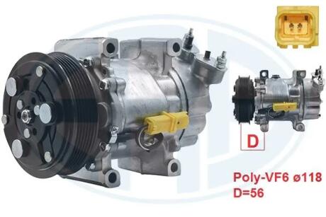 Компрессор кондиционера ERA 670003
