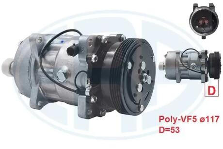 Компресор кондиціонера ERA 670029