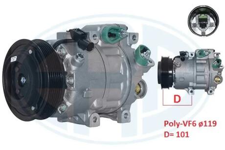 Компрессор кондиционера ERA 670037