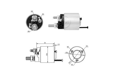 Втягуюче реле стартера ERA ZM1591