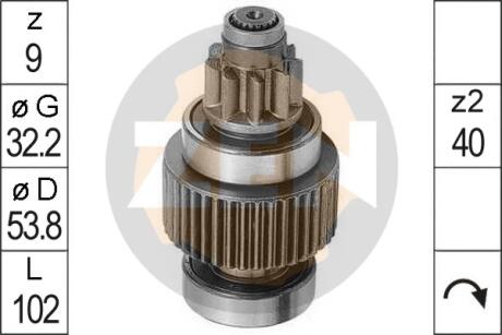 Бендікс стартера ERA ZN0946