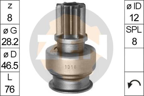 Бендікс стартера ERA ZN1018