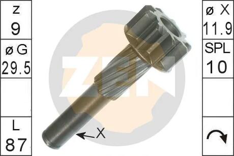 Зубчатка бендика стартера ERA ZN9488