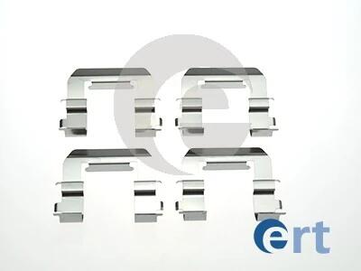 Монтажный к-кт тормозных колодок ERT 420214