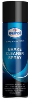 Очиститель тормозов и сцеплений Brake Cleaner Spray, 500мл. Eurol 018045