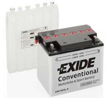 Акумулятор EXIDE E60-N24L-A (фото 1)