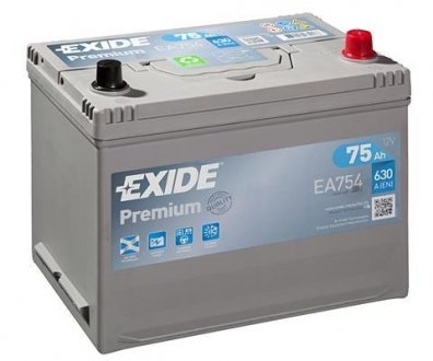 Акумулятор EXIDE EA754
