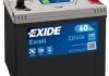 Аккумулятор 60Ah-12v EXCELL(230х172х220),R,EN480 EXIDE EB604 (фото 1)