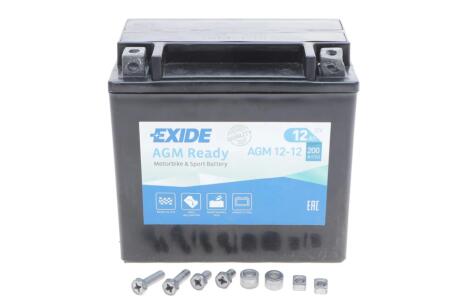 Стартерна батарея (акумулятор) EXIDE DSCAGM1212