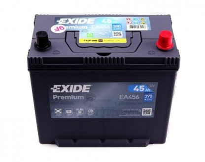 Аккумуляторная батарея EXIDE EA456 (фото 1)