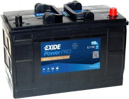 Стартерна батарея (акумулятор) EXIDE EJ1100