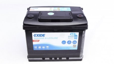 Стартерна батарея (акумулятор) EXIDE EN600 (фото 1)