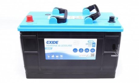 Стартерна батарея (акумулятор) EXIDE ER550 (фото 1)