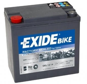 Аккумулятор EXIDE GEL12-14 (фото 1)