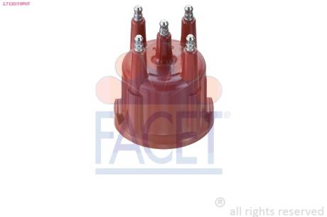 Крышка распределителя зажигания Kadett E/Astra F/Vectra A 1.4-1.6i (2.7530/19PHT) FACET 2.753019PHT