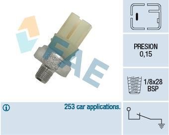 Датчик тиску масла FAE 12420 (фото 1)
