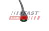 Патрубок системи охолодження ford fiesta v 01&gt; бачка розшир 1.4 tdci FAST FT00228 (фото 3)