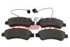 Колодки тормозные дисковые задние CITROEN JUMPER 06-14, FIAT DUCATO 06-14, PEUGEOT BOXER 06-14 FAST FT29098HD (фото 1)