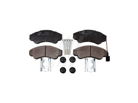 Колодки гальмівні передні дискові CITROEN JUMPER 94-06, FIAT DUCATO 94-06, PEUGEOT BOXER 94-06 FAST FT29108