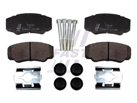 Колодки дискові гальмові задні комплект CITROEN JUMPER 94-06, FIAT DUCATO 94-06 FAST FT29109