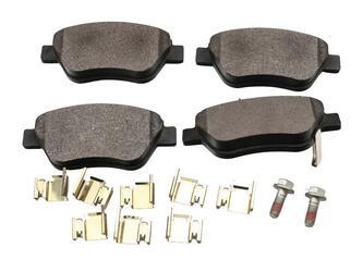 Колодки гальмівні передні дискові FIAT DOBLO 00-09, PANDA 03-12, OPEL CORSA D 07-14 FAST FT29565