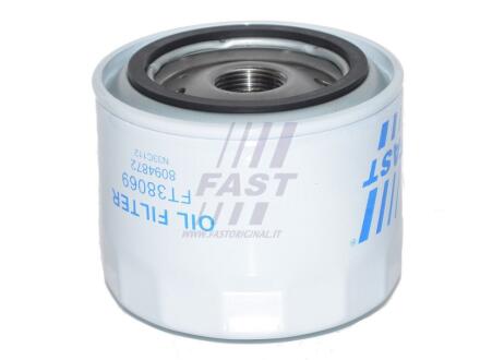 Фільтр масляний 2.3JTD, 2.3MJET ft Fiat Ducato 06-14, Iveco Daily E3-E6 00-н.в. FAST FT38069