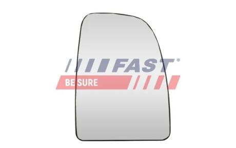 Дзеркало вкладиш правий верхній з підігрівом Fiat Ducato 06 - н.в. FAST FT88543