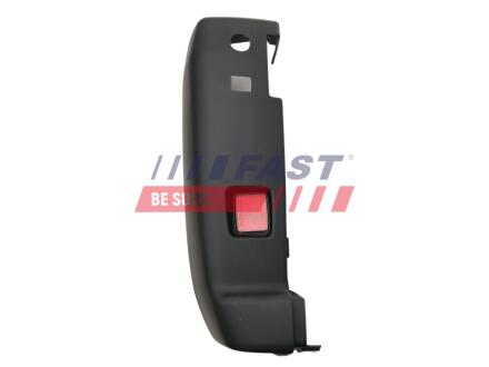 Угол бампера задний левый Fiat Ducato (14-) чёрный отражатель 180 Fas FAST FT90887G
