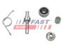 Ремкомплект ролика бічних правих дверей нижнього CITROEN JUMPER 06-14, FIAT DUCATO 06-14 FAST FT95389 (фото 1)
