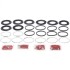 РЕМКОМПЛЕКТ СУППОРТА ТОРМОЗНОГО ПЕРЕДНЕГО (TOYOTA HILUX GGN15/GGN25 2005-2012) FEBEST 0175-GGN25F (фото 1)