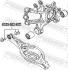 БОЛТ З ЕКСЦЕНТРИКОМ РЕМКОМПЛЕКТ FEBEST 0529002KIT (фото 2)