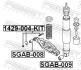БОЛТ З ЕКСЦЕНТРИКОМ РЕМКОМПЛЕКТ FEBEST 1429004KIT (фото 2)