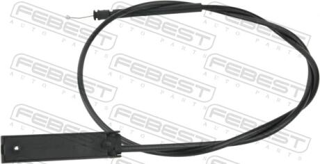 ТРОС ПРИВОДУ ВІДКРИВАННЯ ЗАМКУ КАПОТА FEBEST 19101E87TU2F