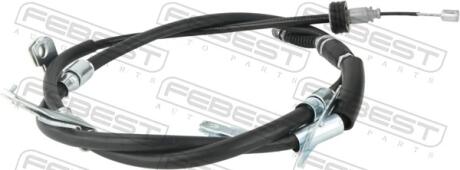 ТРОС РУЧНОГО ГАЛЬМА ЛІВИЙ FEBEST 22100A2LH