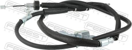 ТРОС РУЧНОГО ГАЛЬМА ПРАВИЙ FEBEST 22100A2RH