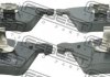 Колодки тормозные передние (VOLVO S80 II 2007-2016) FEBEST 2701-XC90F (фото 1)