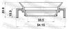 САЛЬНИК 38.5X54.15X10.9X22.8, SUZUKI FEBEST 95HCS40541123L (фото 2)