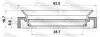 САЛЬНИК КП 35.7X62.5X9.8X16.7,KIA, HYUNDAI FEBEST 95JAS37621017R (фото 2)