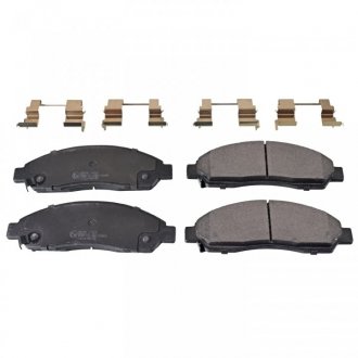 FEBI ISUZU гальмівні колодки передн.GREAT WALL Hover 06-, ISUZU D-Max 2,5D 07- FEBI BILSTEIN 170899