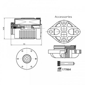 Фільтр гидравлический FEBI BILSTEIN 177864