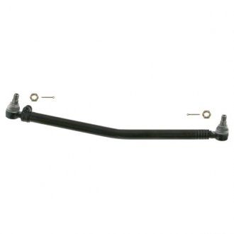 Продольная рулевая тяга с корончатыми гайками и шплинтами FEBI FEBI BILSTEIN 26574
