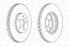 Тормозной диск FERODO DDF1664C (фото 1)